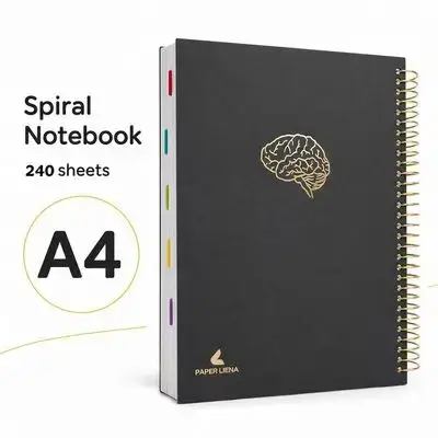 NOTEBOOK A4,240 sheet ,carton cover.