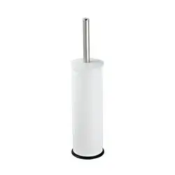 Micro1 Galvanized Toilet Brush White