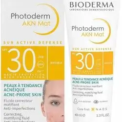 bioderma photoderm akn mat spf30 for acne prone skin 40ml