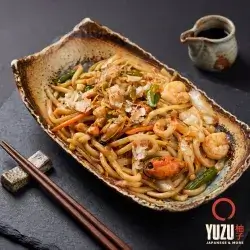 Seafood Yaki Udon