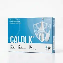 CALDIK (Ca + D3 + K2 - 60 Film Tablets)