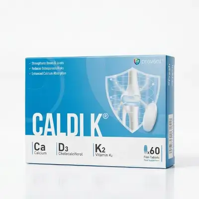 CALDIK (Ca + D3 + K2 - 60 Film Tablets)