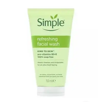 Simple Kind to Skin Refreshing Facial Gel Wash غسول سمبل