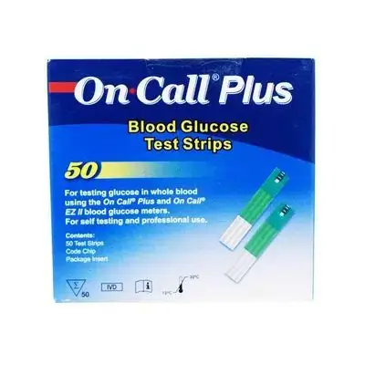 On Call Plus Blood Glucose Test Strips 50