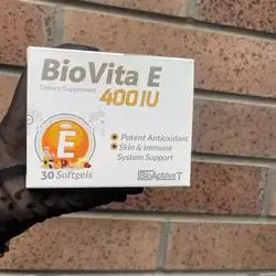 Biovita E 400iu dietary supplement 30softgel(bioactive)