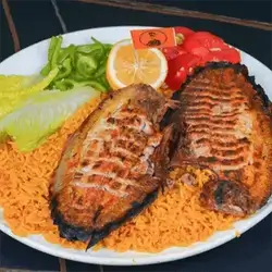 Grilled Mazlak Fish on Charcoal