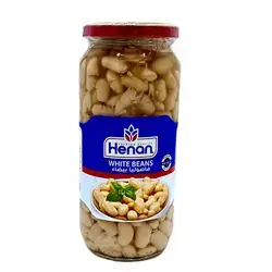 Henan White Beans Glass 570 g