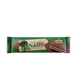 Nadi Nadito Wafer Coated With Cocoa Mint Product 40 Gm