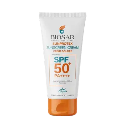 biosar - sunprotex sunscreen cream anti-shine spf50 50ml