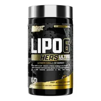 Nutrex Lipo-6 Hers Ultra Concentrate - 60 Liqui-Caps