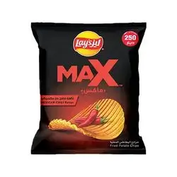 Lays Chips Max Mexican Hot Pepper 27Gm