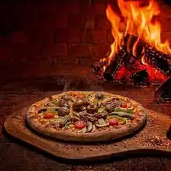 Meat And Vegetable Pizza