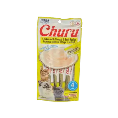 ئینابا چورو - مریشک لەگەڵ پەنیر و گۆشتی مانگا 4 Tubes
