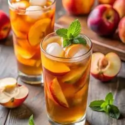 Peach mojito