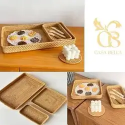 Bamboo Basket X3 Different Size
