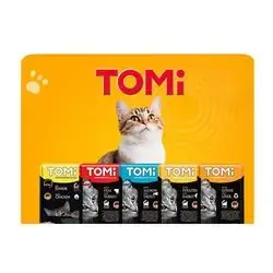 Tomi Superpremium Cat Food With Turkey In Spinach Jelly