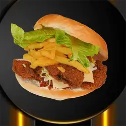 Double Zinger Burger with Cheese