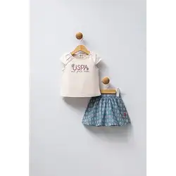 Uspolo2431-V1, Girl'S Set 2Pcs