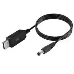 USB DC 5V to 12V Router Cable Step Up Power Cable/ Diameter 5.5 mm