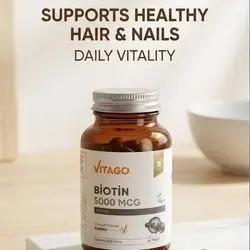 Vitago Biotin 5000 mcg