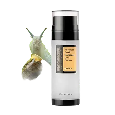 Advanced Snail Radiance Dual Essence 80ml _ COSRX
