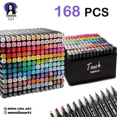 Colored Marker -(168color) Touch