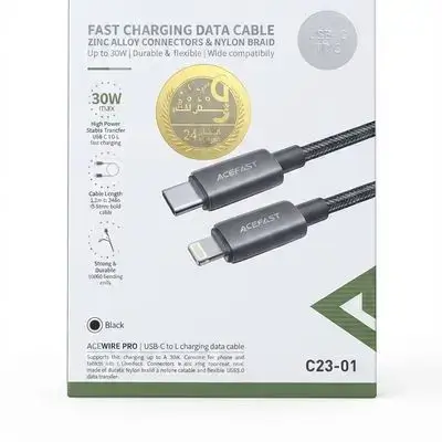 ACEFAST 30W Fast Charging data cable Type-C to iPhone