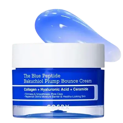 The Blue Peptide Bakuchiol Plump Bounce Cream 50g _ COSRX