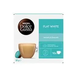 Nascafe Coffe Capsule Flat White 16Pcs