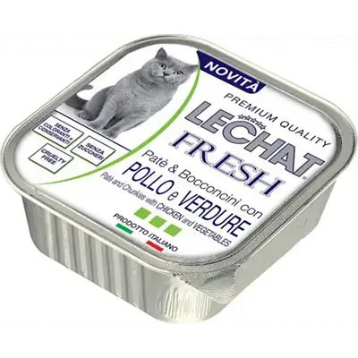 Lechat Fresh Chicken & Vegetable 100g - 2485
