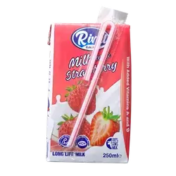 Rival Strawberry Flavored Milk 250ml
