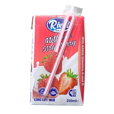 Rival Strawberry Flavored Milk 250ml