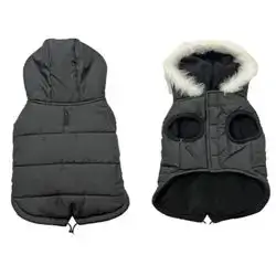 Dog jacket puffer eskimo black XS
