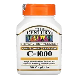 C-1000 Prolonged Release 30 Caplets _ 21ST CENTURY