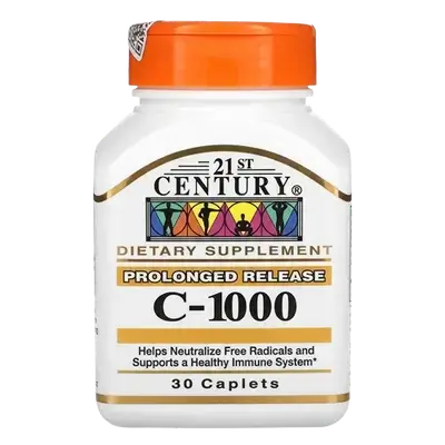 C-1000 Prolonged Release 30 Caplets _ 21ST CENTURY