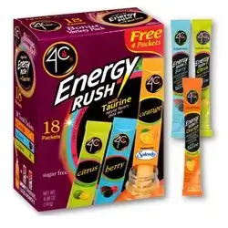 4c Energy Rush With Taurine (1 Sachet)