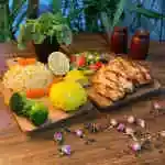 DF Full Chicken Steak Meal