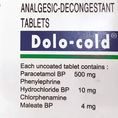 Dolo- Cold 2*10 Tablets