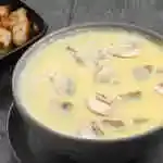 Creamy mushroom soup