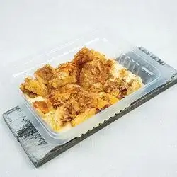 Muhallabia with walnuts