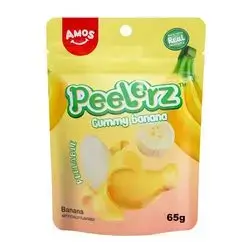 Amos Gummy Banana 65g