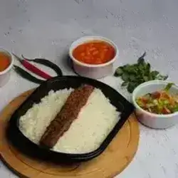 Rice And Kebab