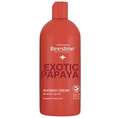 Exotic Papaya Shower Cream 750ml _ Beesline