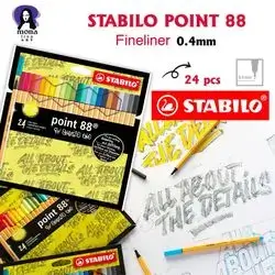 STABILO Fineliner 24colors