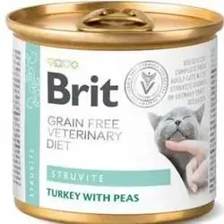 Brit Struvite with Turkey & Peas 200g