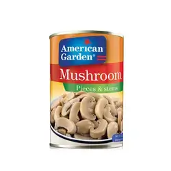 American Garden Mushroom Pieces & Stems, 425g