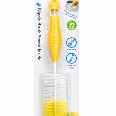 Swaddle baby bottle brudh set 2in 1 effective to clean