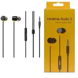 Realme Buds 3 wired earphones featuring a 3.5MM