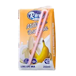 Rival Banana Flavored Milk 250ml