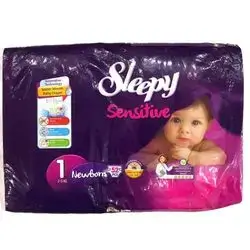 Diaper Sleepy No. 1 (2 - 5kg) 52 pcs